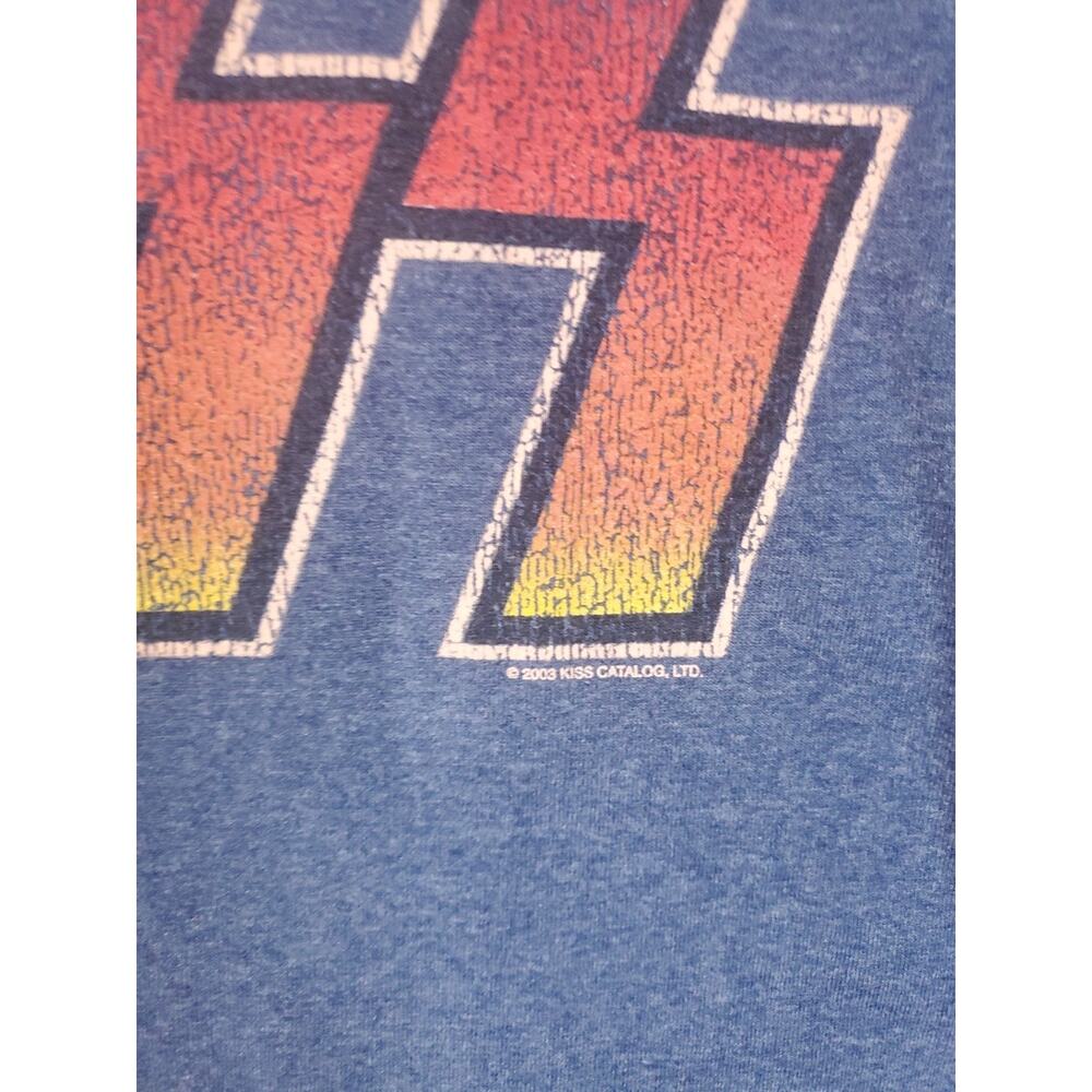 Vintage Winter Classic KISS Rock N Roll T-Shirt Men's Size Medium - Picture 3 of 13